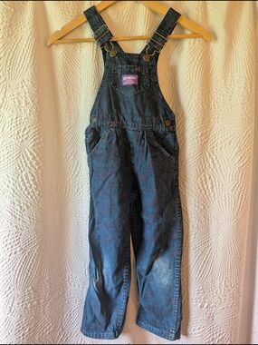 Vintage OshKosh B'gosh Children's Denim Overalls - Blue